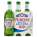 Peroni Nastro Azzurro 0.0% Birra Analcolica 3 x 33 cl