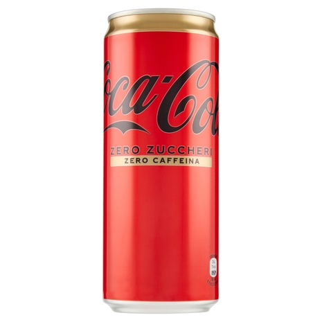 COCA-COLA Zero Zuccheri Senza Caffeina 330 ml (lattina)