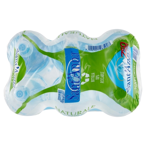 Sant'Anna 750 Sport Naturale Sorgente Rebruant Vinadio 6 x 0,75 L