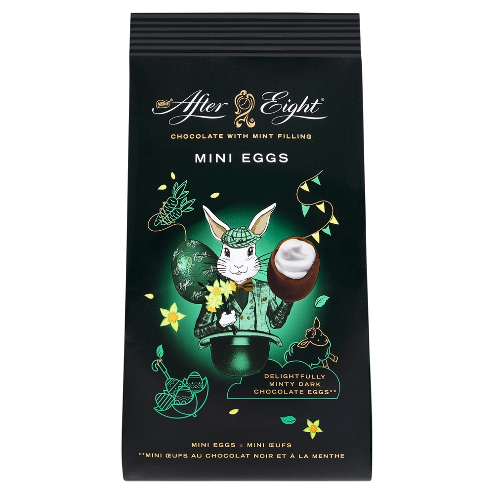 NESTLÉ AFTER EIGHT Ovetti di Cioccolato Fondente Ripieno alla Menta 153 g