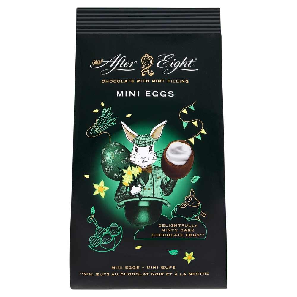 NESTLÉ AFTER EIGHT Ovetti di Cioccolato Fondente Ripieno alla Menta 153 g