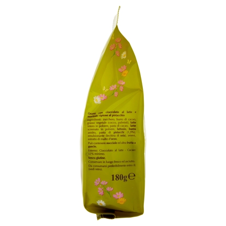 Lindt Lindor Ovetti di cioccolato Pasqua Cioccolato al latte Pistacchio 180g