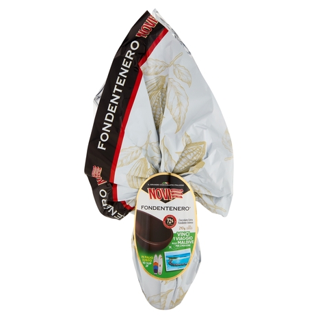 Novi Uovo Fondentenero Cioccolato Extra Fondente Intenso 210 g