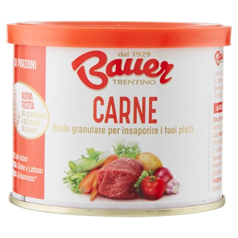 Bauer Carne Brodo granulare per insaporire i tuoi piatti 120 g