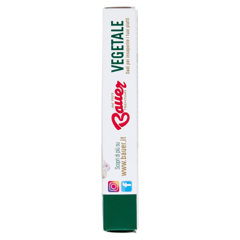Bauer Vegetale Dadi per insaporire i tuoi piatti 8 x 10 g