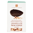 Uovo di Cioccolato Extra Fondente con Granella di Nocciole Il Viaggiator Goloso
