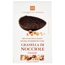 Uovo di Cioccolato Extra Fondente con Granella di Nocciole Il Viaggiator Goloso