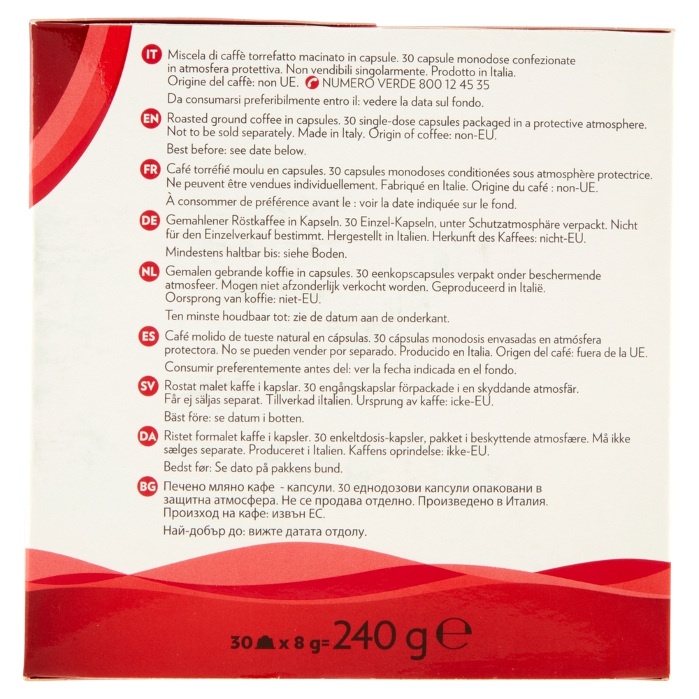 Lavazza Espresso Cremoso Compatibile con Macchine Nescafé Dolce Gusto* 30 x 8 g