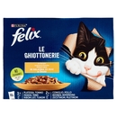 FELIX Le Ghiottonerie le Varietà in Gelatina (Platessa/Tonno & Coniglio/Pollo) 10 x 85 g