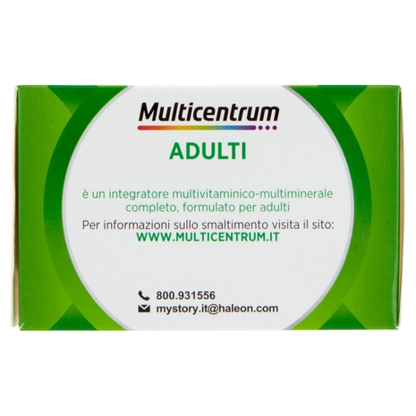 Multicentrum adulti integratore multivitaminico completo vitamina C , A 30 compresse 30 g