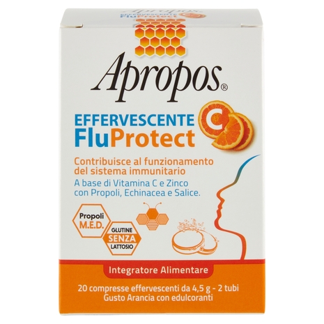 Apropos Effervescente C FluProtect compresse effervescenti 20 x 4,5 g