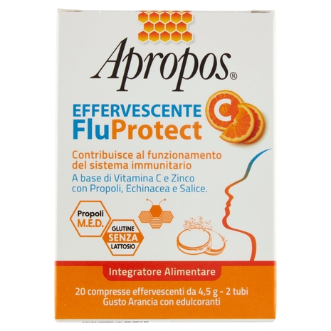 Apropos Effervescente C FluProtect compresse effervescenti 20 x 4,5 g