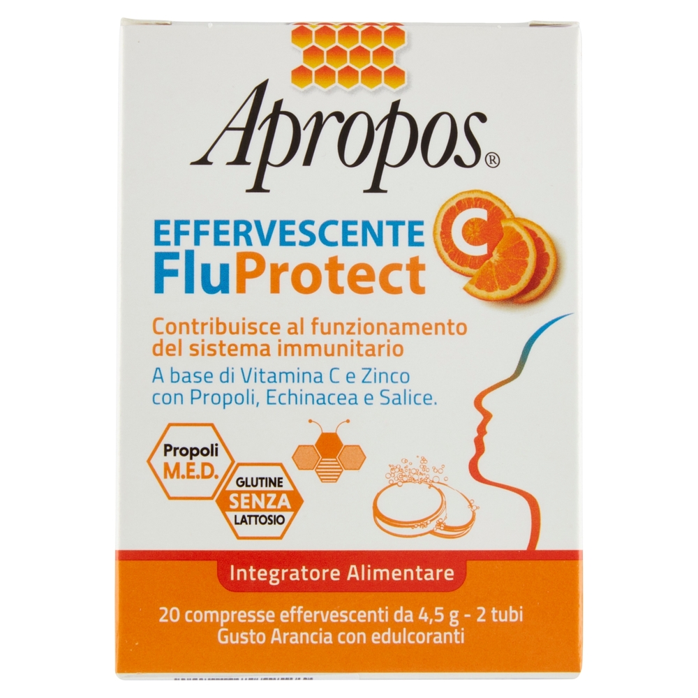 Apropos Effervescente C FluProtect compresse effervescenti 20 x 4,5 g