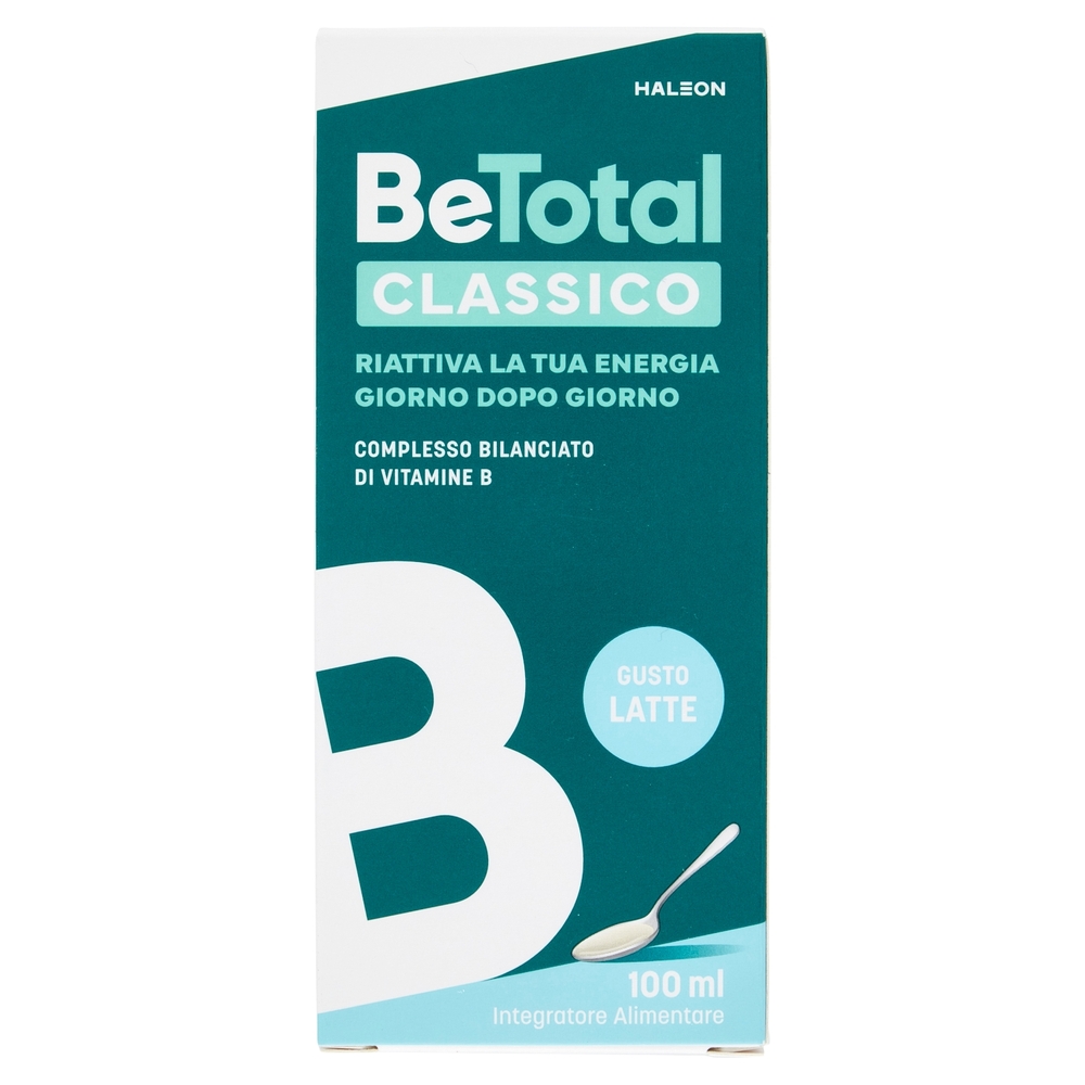 BeTotal Vitamina B Supporto per stanchezza e sistema immunitario Adulti e Bambini 100 ml