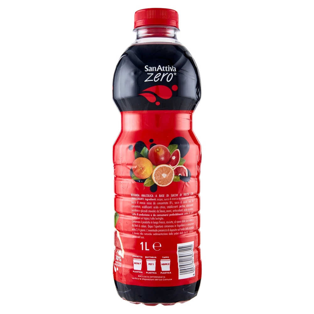 SanAttiva Zero* Arancia & Arancia Rossa 1 L