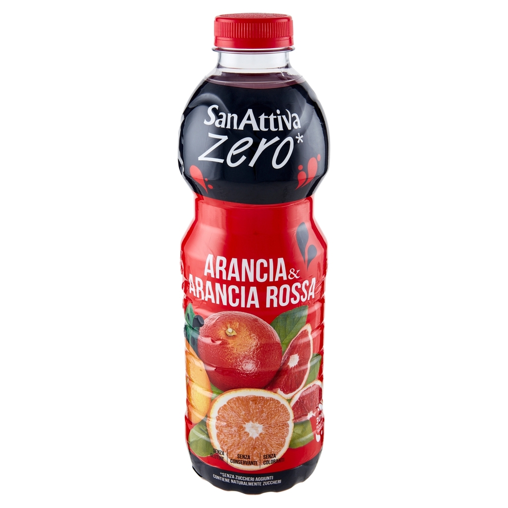 SanAttiva Zero* Arancia & Arancia Rossa 1 L