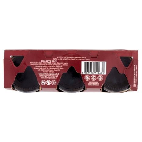 Birrificio Angelo Poretti Bock Rossa 6 Luppoli 3 x 33 cl