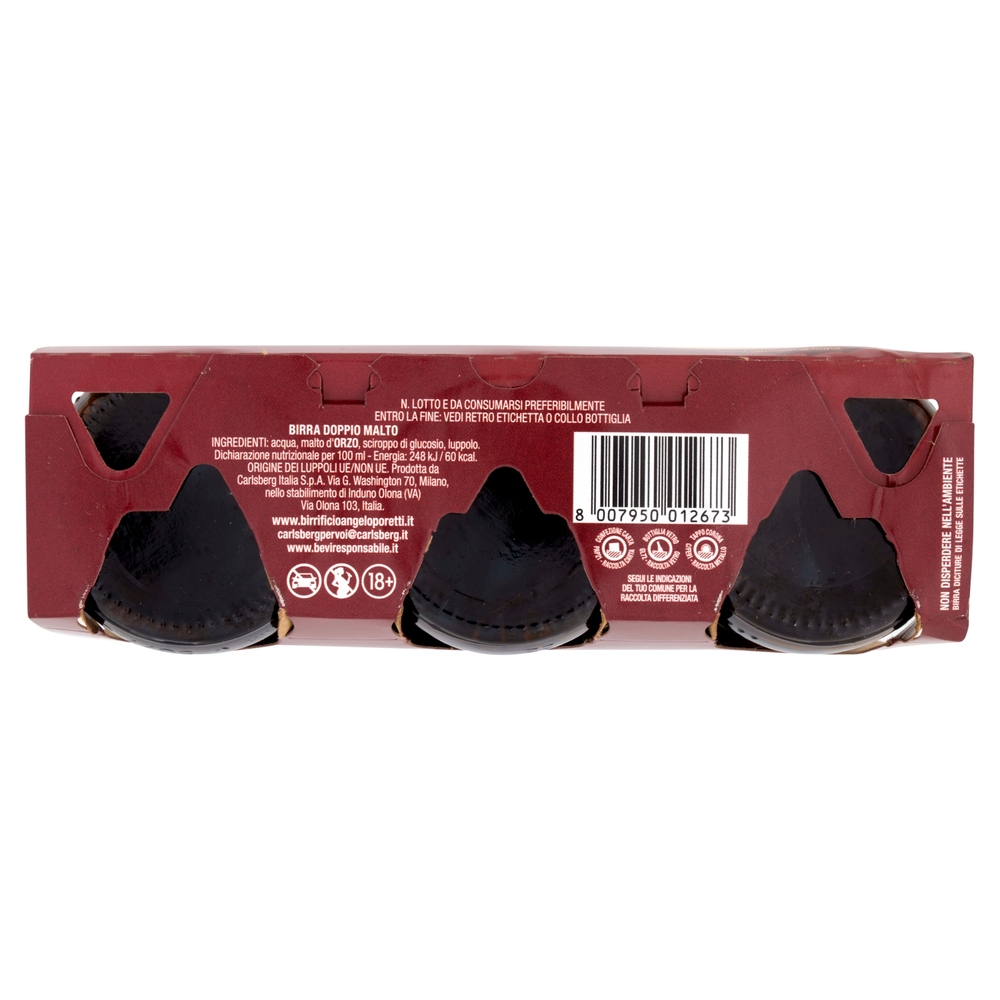 Birrificio Angelo Poretti Bock Rossa 6 Luppoli 3 x 33 cl