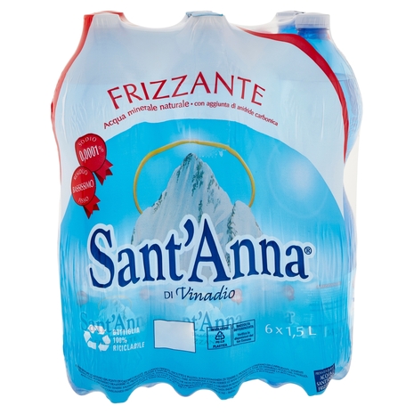 Sant'Anna di Vinadio Frizzante 6 x 1,5 L