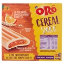Oro Cereal Snack Arancia, soffice barretta con ripieno all'arancia - 162g