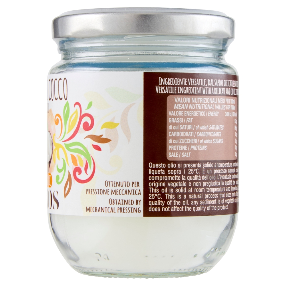 Ethnos 100% Olio di Cocco Biologico 200 ml