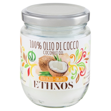 Ethnos 100% Olio di Cocco Biologico 200 ml