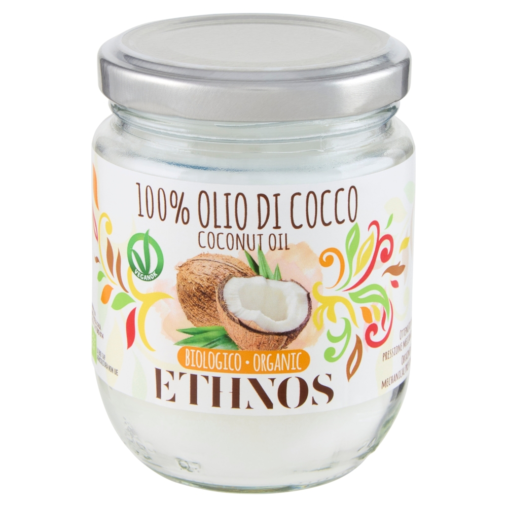 Ethnos 100% Olio di Cocco Biologico 200 ml