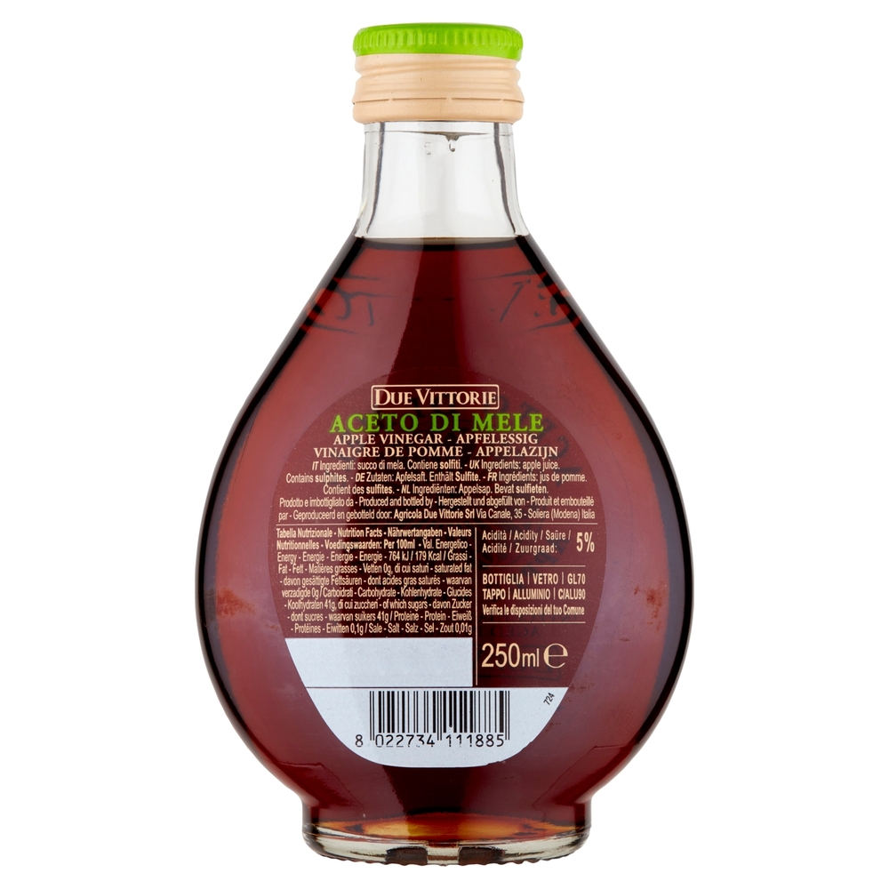 Due Vittorie Aceto di Mele 250 ml
