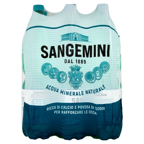 Sangemini Acqua Minerale Naturale 6 x 1,5 L