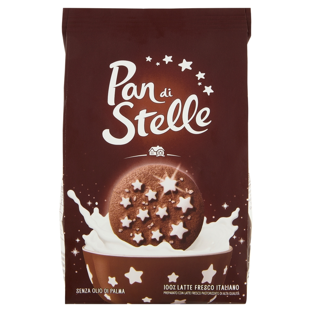Pan di Stelle Biscotti al Cacao Nocciole e Latte Fresco 100% italiano 350g