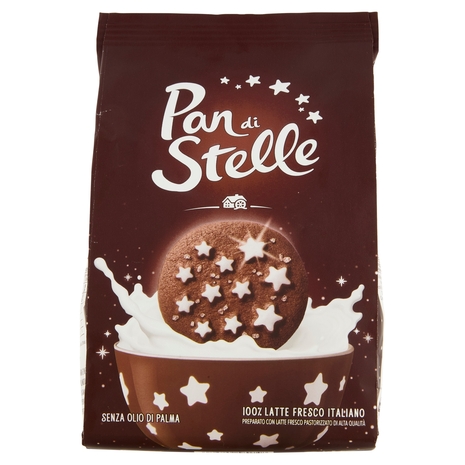 Pan di Stelle Biscotti al Cacao Nocciole e Latte Fresco 100% italiano 350g