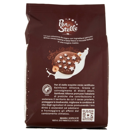 Pan di Stelle Biscotti al Cacao Nocciole e Latte Fresco 100% italiano 350g