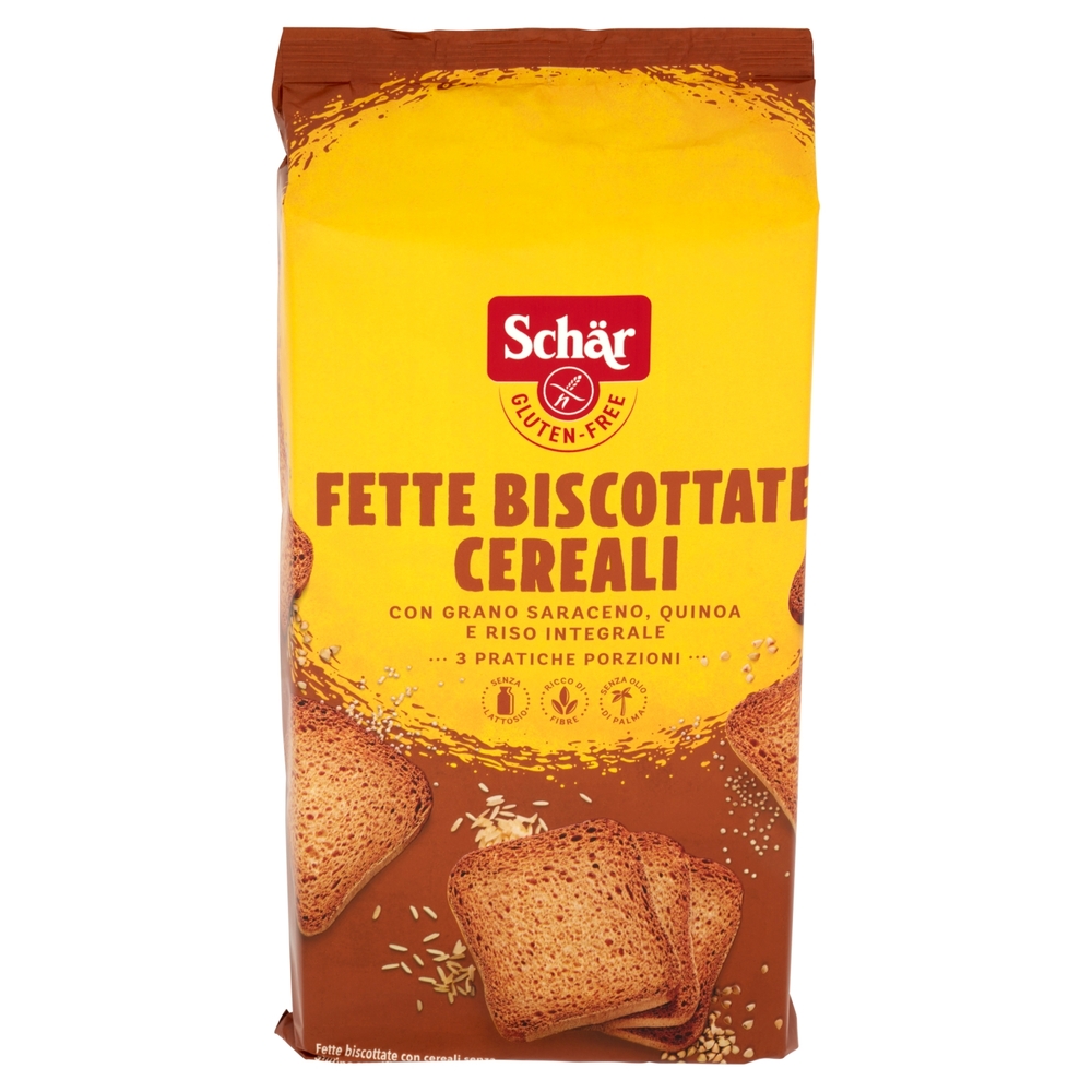 Schär Fette Biscottate Cereali 3 x 86,7 g