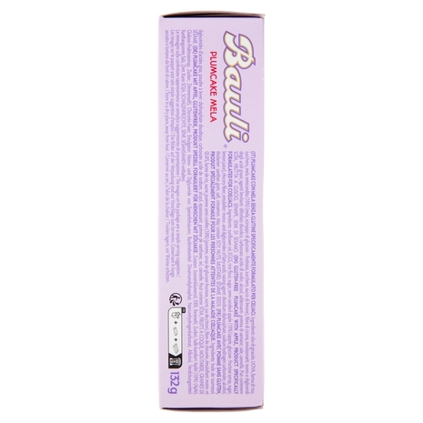 Bauli Plumcake Mela Senza Glutine 4 x 33 g