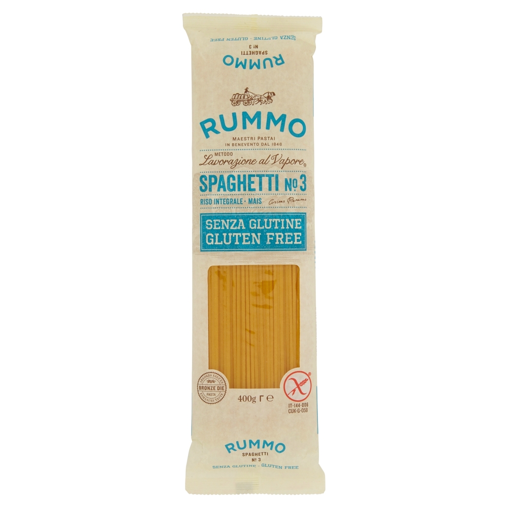 Rummo Senza Glutine Spaghetti N° 3 400 g