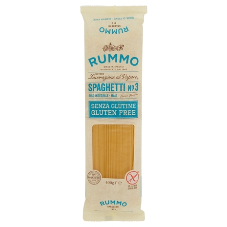 Rummo Senza Glutine Spaghetti N° 3 400 g