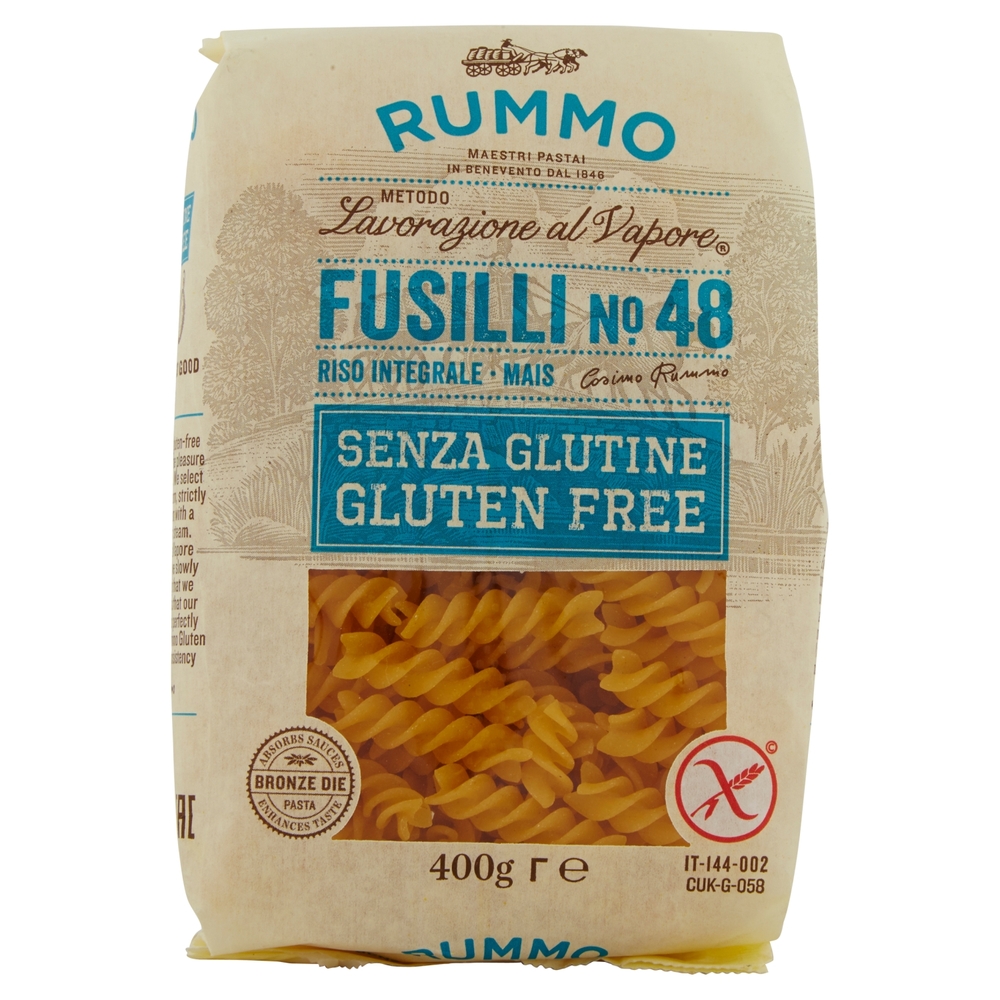 Rummo Senza Glutine Fusilli N° 48 400 g
