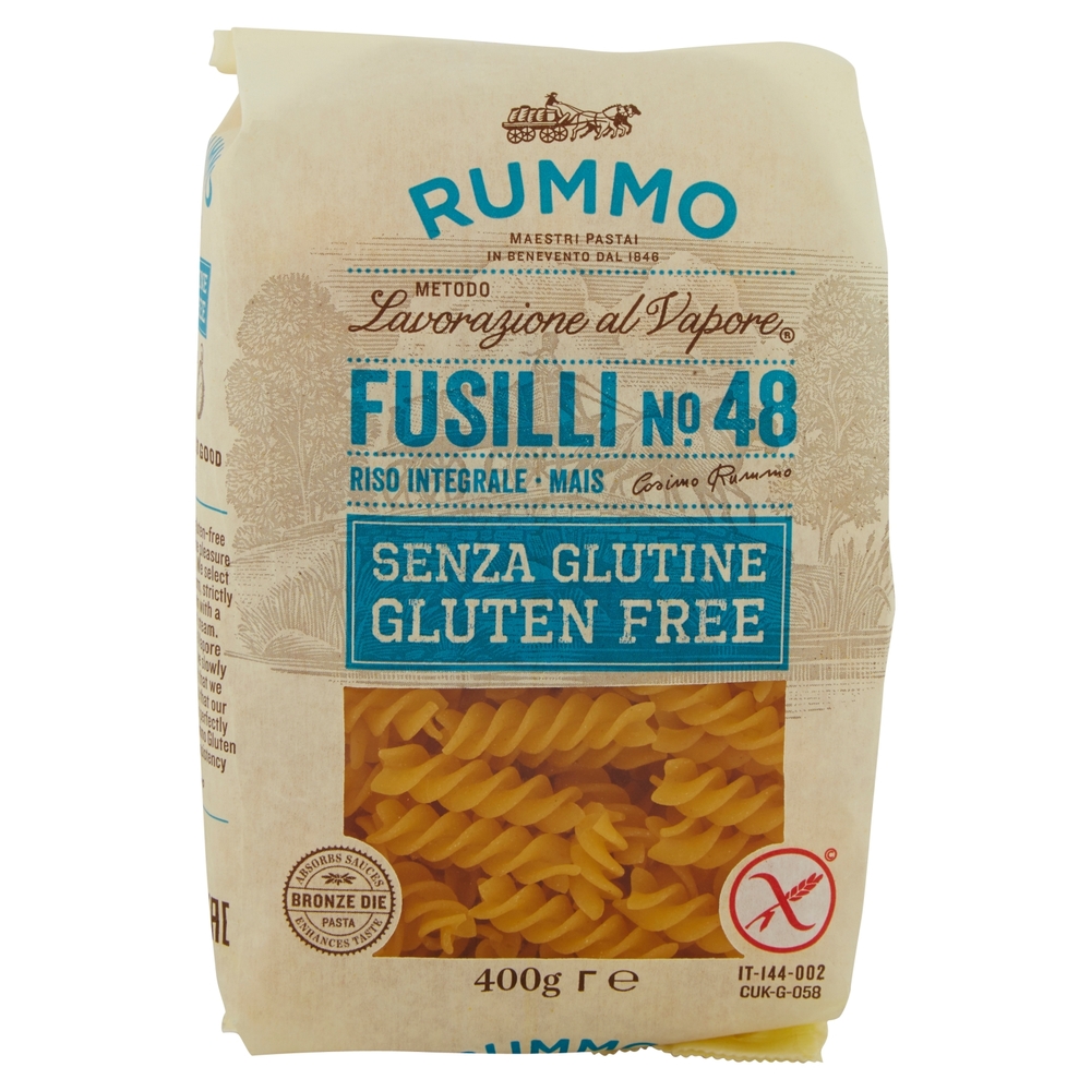 Rummo Senza Glutine Fusilli N° 48 400 g