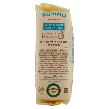 Rummo Senza Glutine Fusilli N° 48 400 g