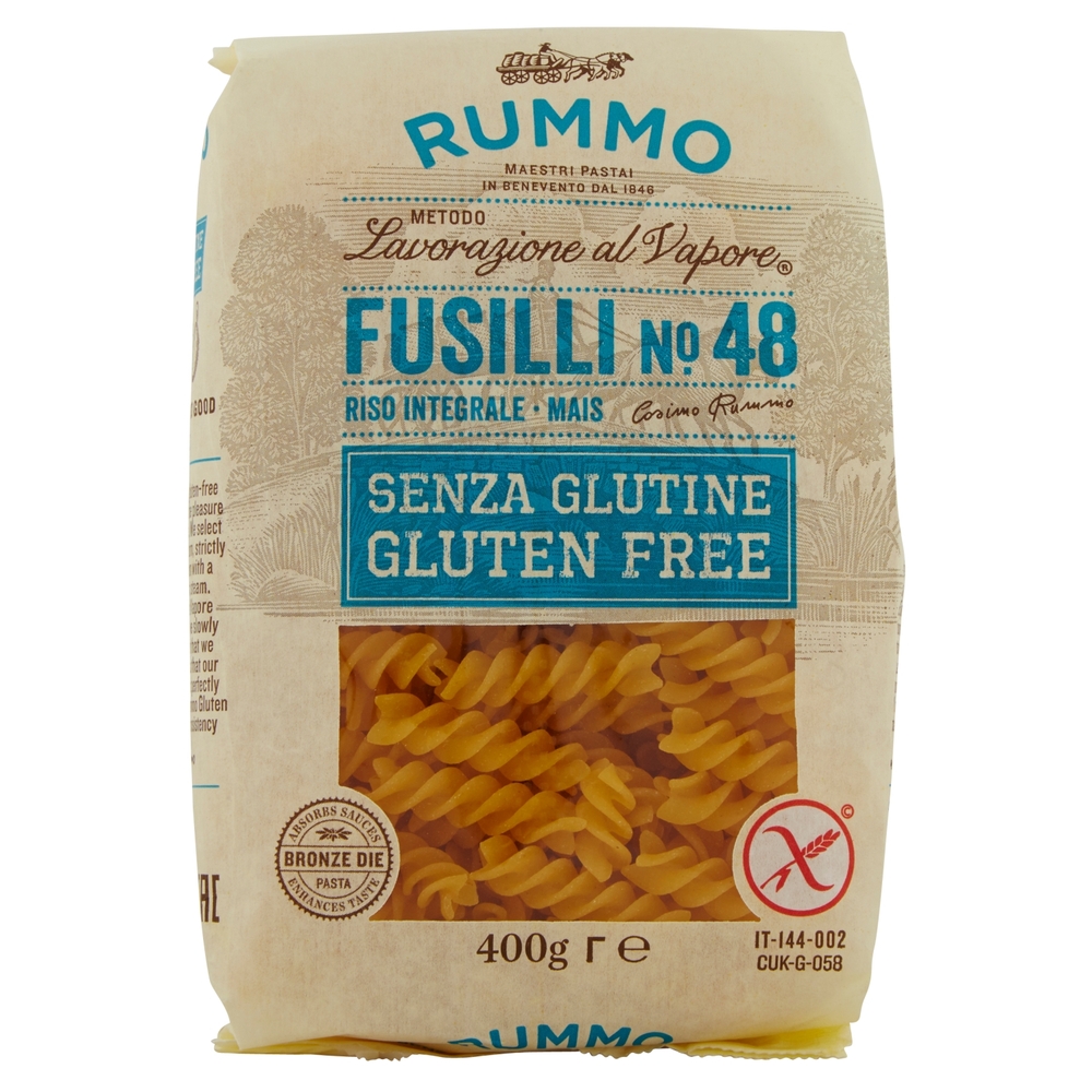Rummo Senza Glutine Fusilli N° 48 400 g