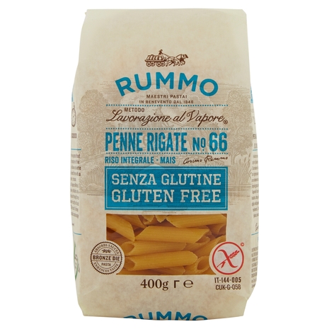 Rummo Senza Glutine Penne Rigate N° 66 400 g