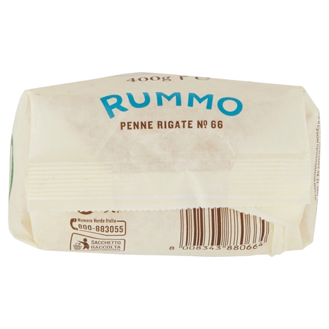 Rummo Senza Glutine Penne Rigate N° 66 400 g