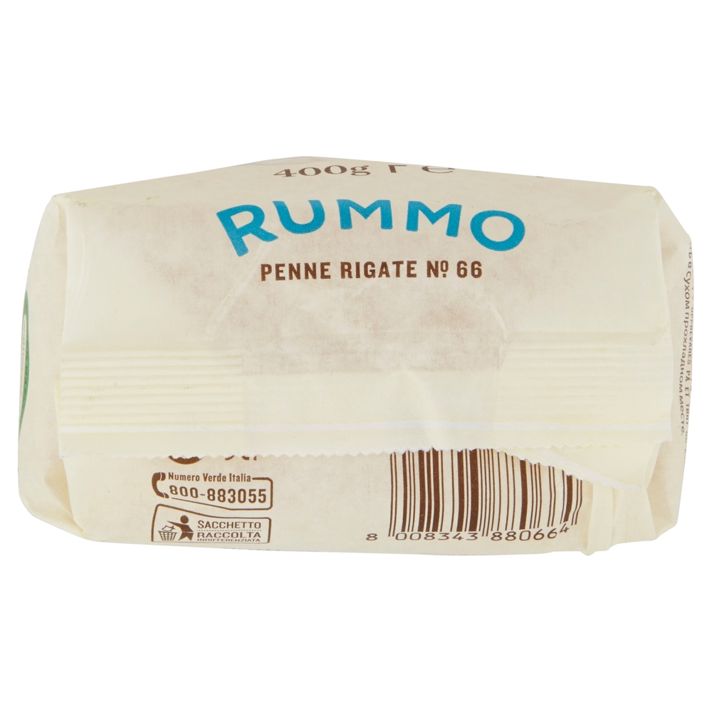 Rummo Senza Glutine Penne Rigate N° 66 400 g