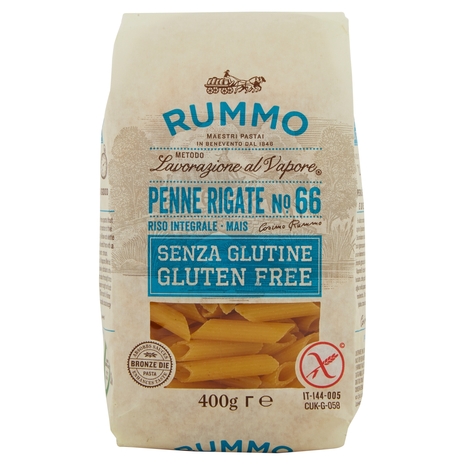 Rummo Senza Glutine Penne Rigate N° 66 400 g