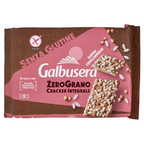Galbusera ZeroGrano Senza Glutine con Riso Soffiato 10 x 36 g