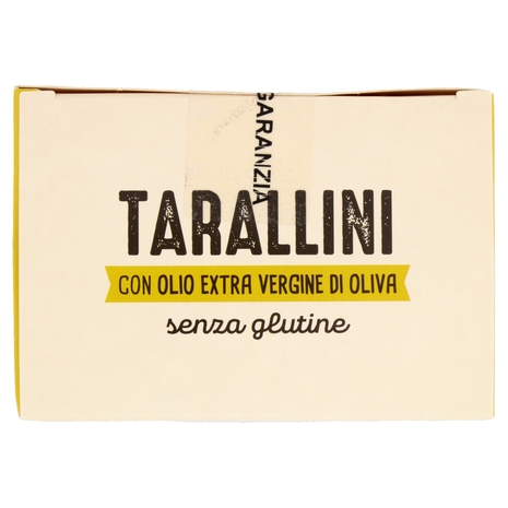 Puglia Sapori Tarallini con Olio Extra Vergine di Oliva senza glutine senza glutine  6 x 30 g