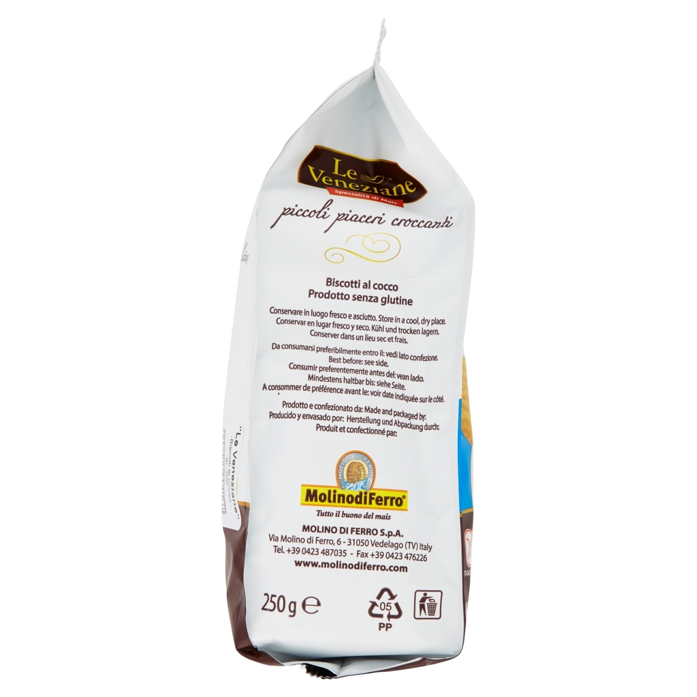 Le Veneziane piccoli piaceri croccanti al Cocco 250 g