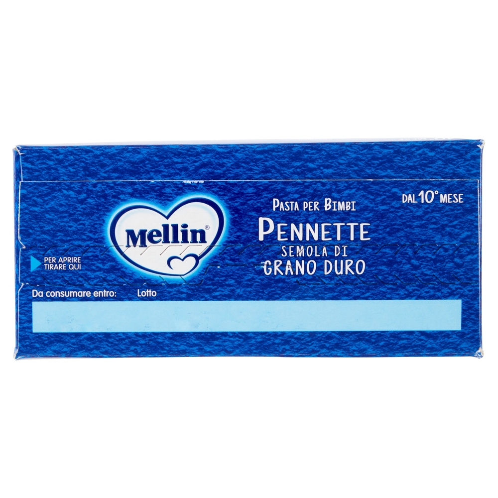 Mellin Pasta per Bimbi Pennette Semola di Grano Duro 280 g