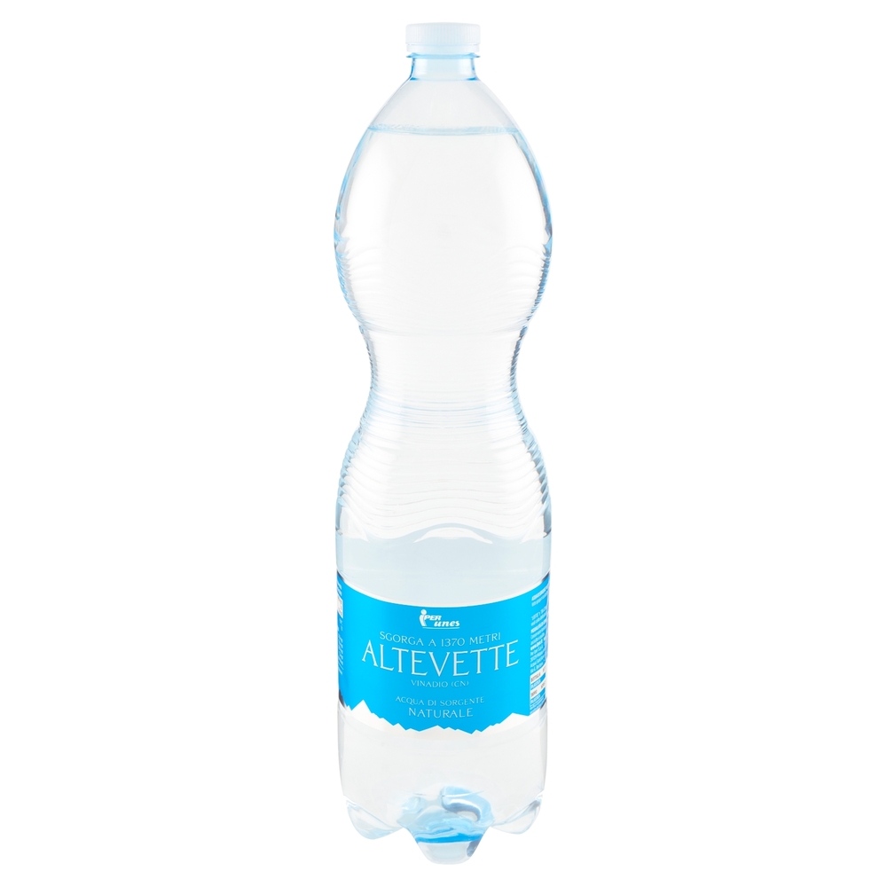 Acqua Naturale Altevette, 1.5 l, 6 Pezzi