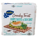 Wasa Chruncy Twist Cracker con Farina Integrale di Segale e Semi di Lino e Papavero 245g